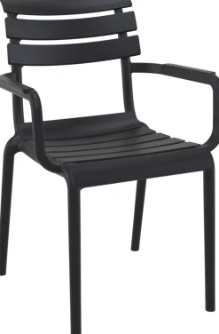Fauteuil de terrasse noir 84x58x59 cm Ulysse - FLEXMOB Hot