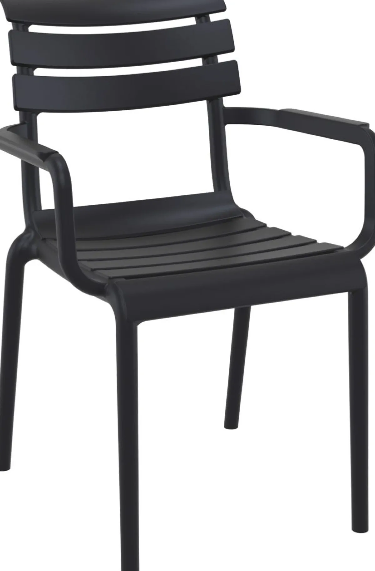 Fauteuil de terrasse noir 84x58x59 cm Ulysse - FLEXMOB Hot