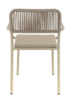 Fauteuil de terrasse taupe 83x57x58 cm Murcia - FLEXMOB Sale