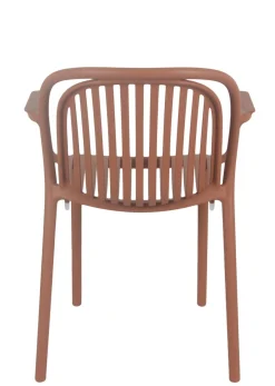 Fauteuil de terrasse terra 78x57x57 cm Jeddah - FLEXMOB Discount