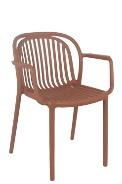 Fauteuil de terrasse terra 78x57x57 cm Jeddah - FLEXMOB Discount