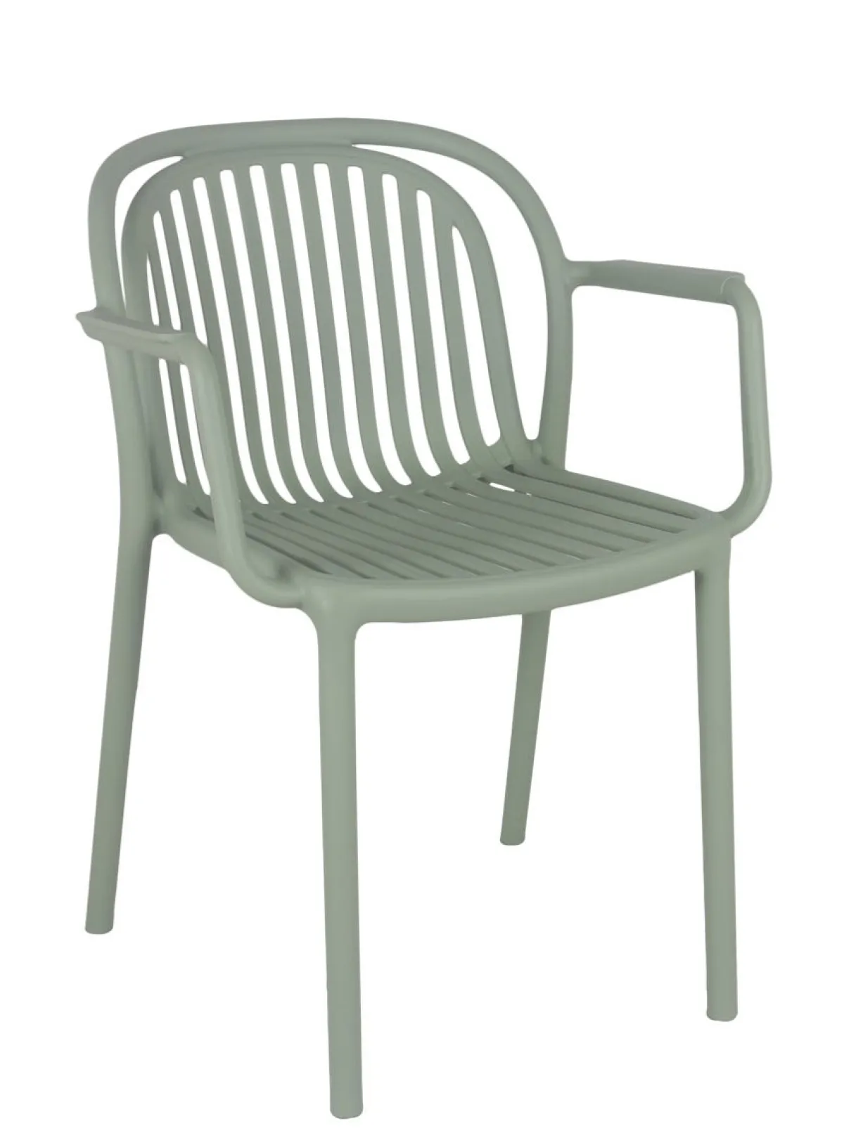 FLEXMOB Fauteuil de terrasse vert sauge 78x57x57 cm Jeddah Hot