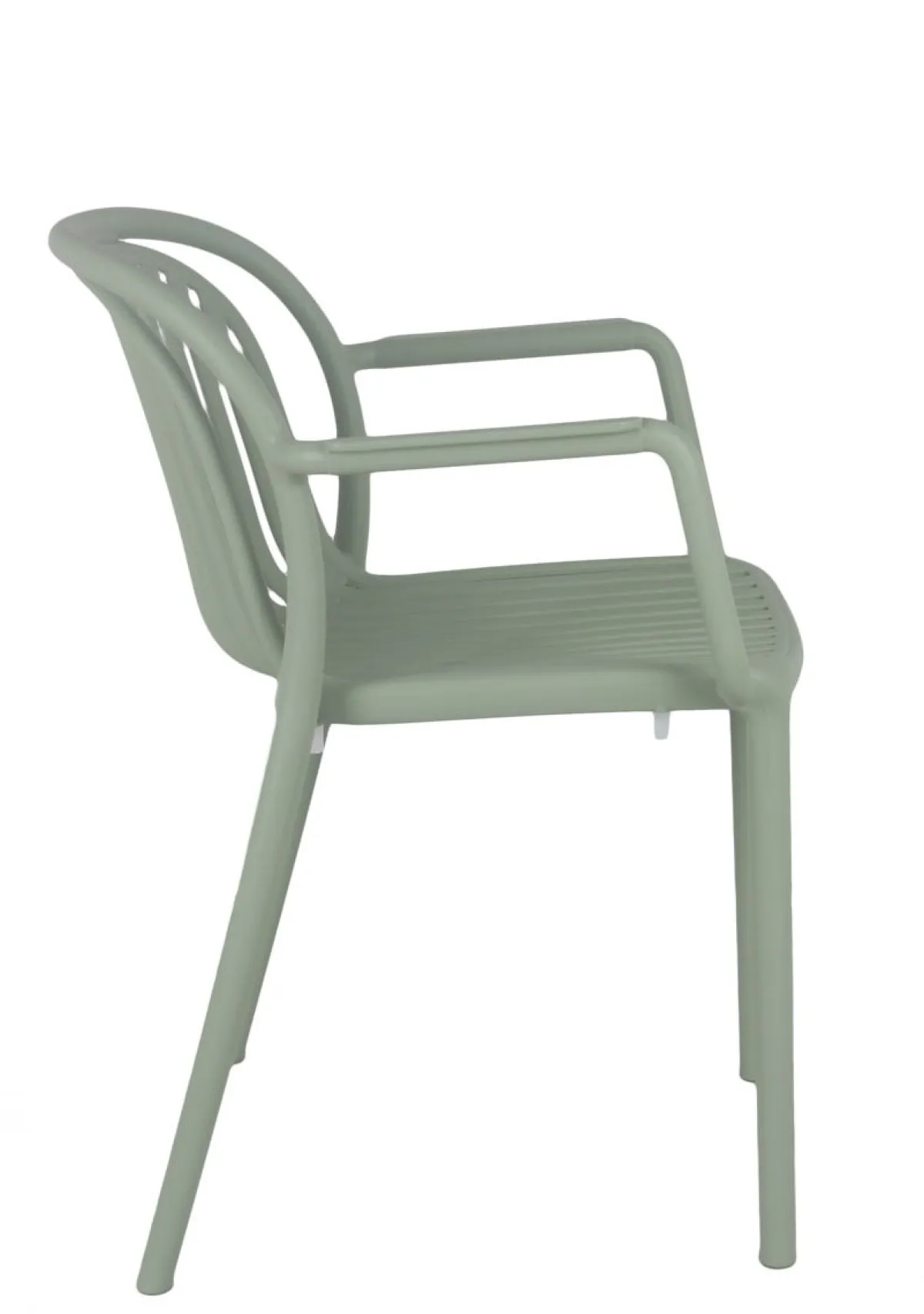 FLEXMOB Fauteuil de terrasse vert sauge 78x57x57 cm Jeddah Hot