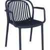 FLEXMOB Fauteuil d'extérieur bleu 78x57x57 cm Jeddah Hot