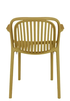 FLEXMOB Fauteuil d'extérieur jaune 78x57x57 cm Jeddah Clearance