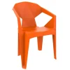 Aucune Fauteuil d'extérieur orange New