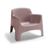 Fauteuil d'extérieur taupe - Aucune New