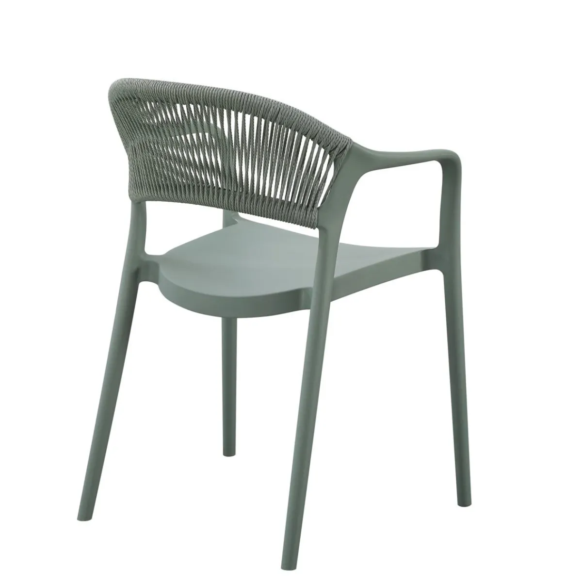 Fauteuil d'extérieur vert 79x56x54 cm Rotterdam - FLEXMOB Outlet