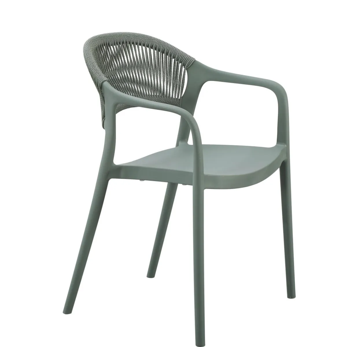 Fauteuil d'extérieur vert 79x56x54 cm Rotterdam - FLEXMOB Outlet