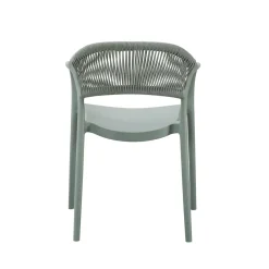Fauteuil d'extérieur vert 79x56x54 cm Rotterdam - FLEXMOB Outlet