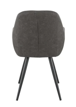 Fauteuil d'intérieur gris anthracite 87x57x59 cm Olaf - FLEXMOB Clearance