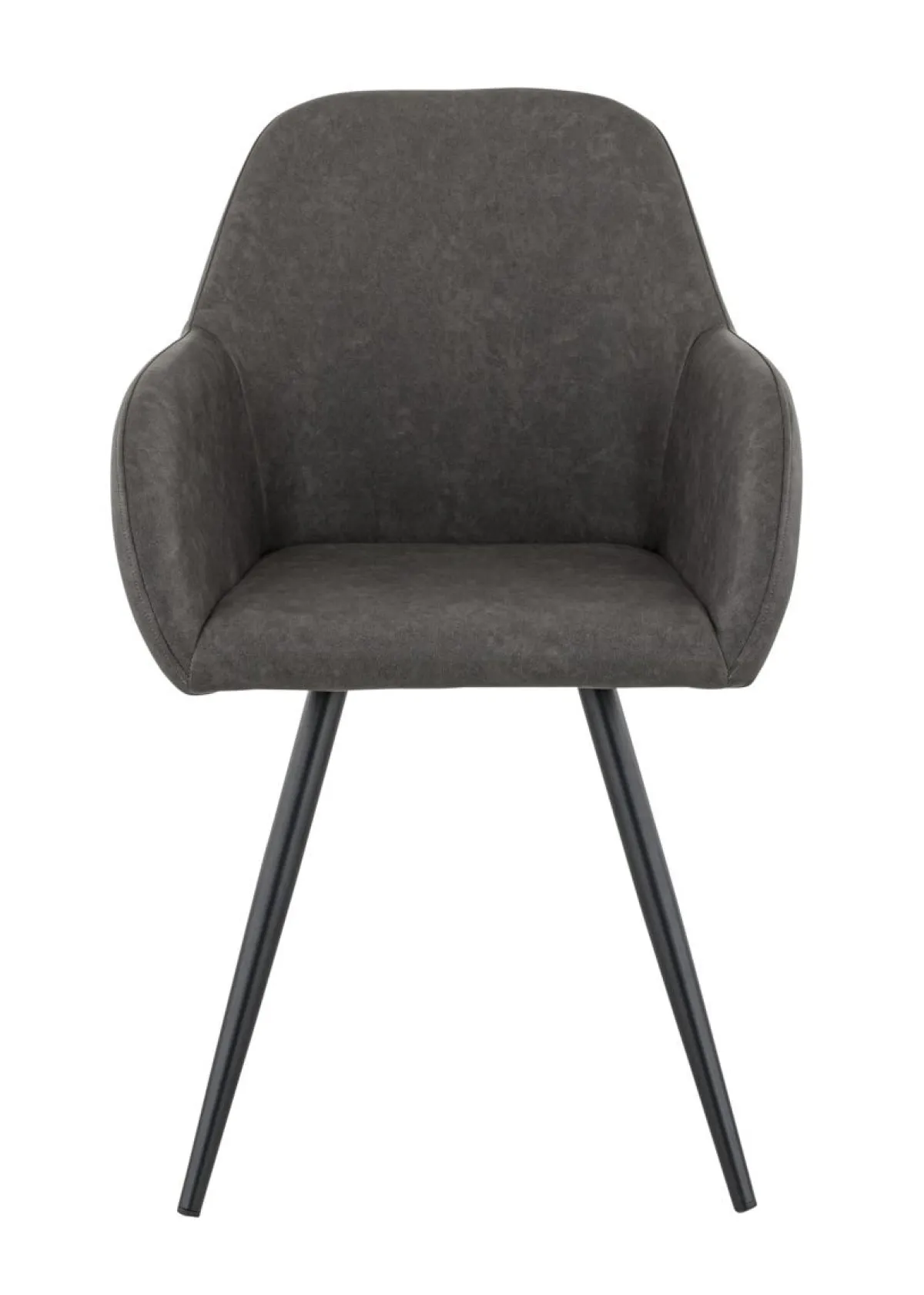 Fauteuil d'intérieur gris anthracite 87x57x59 cm Olaf - FLEXMOB Clearance