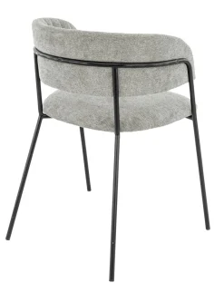 FLEXMOB Fauteuil d'intérieur gris 76x57x50 cm Rene Online