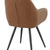 Fauteuil d'intérieur marron 87x57x59 cm Olaf - FLEXMOB