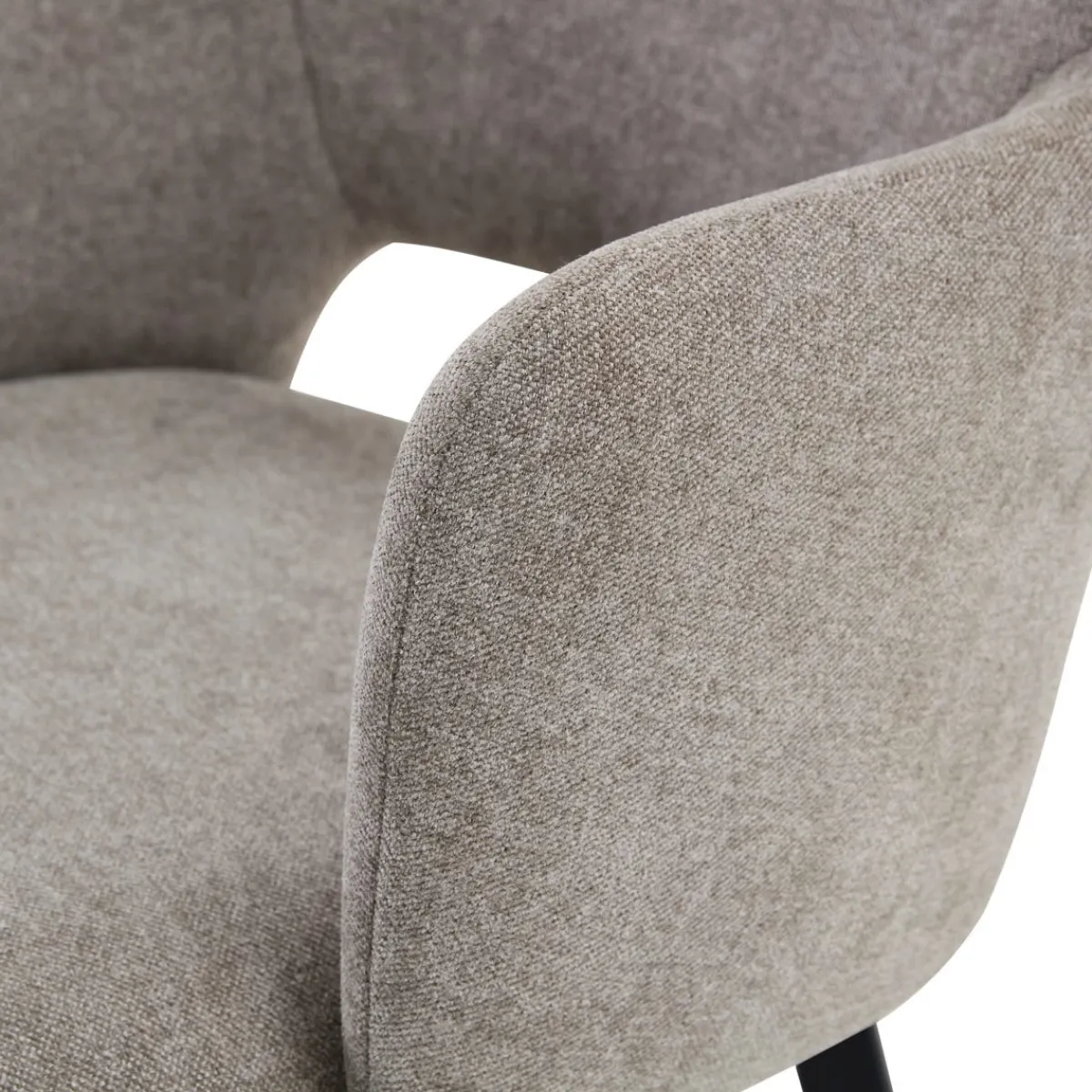 FLEXMOB Fauteuil greige 80,2x55x57,2 cm Francis