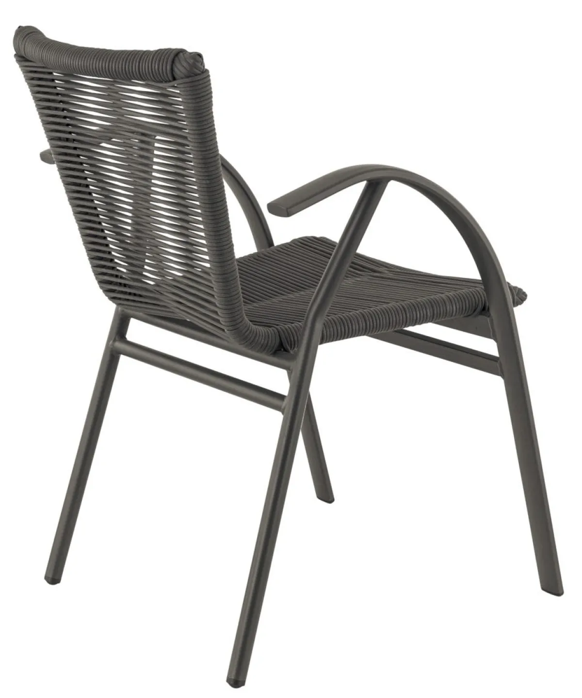 Fauteuil gris anthracite 78x54x55 cm Saint_raphael - FLEXMOB Outlet