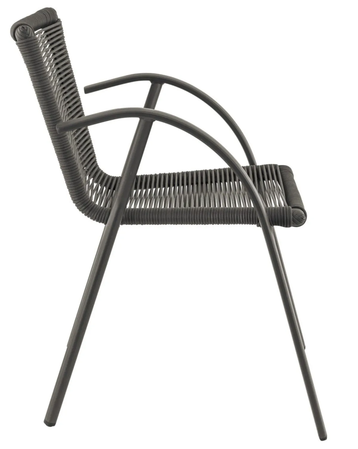 Fauteuil gris anthracite 78x54x55 cm Saint_raphael - FLEXMOB Outlet