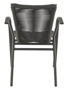Fauteuil gris anthracite 78x54x55 cm Saint_raphael - FLEXMOB Outlet
