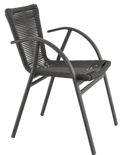 Fauteuil gris anthracite 78x54x55 cm Saint_raphael - FLEXMOB Outlet