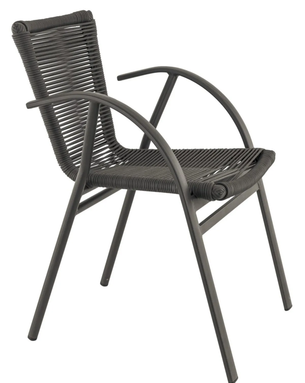 Fauteuil gris anthracite 78x54x55 cm Saint_raphael - FLEXMOB Outlet