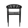 Fauteuil gris anthracite 77x57x58 cm Amsterdam - FLEXMOB Sale