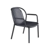 FLEXMOB Fauteuil gris anthracite 76x65x66 cm Doha Hot