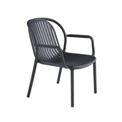 FLEXMOB Fauteuil gris anthracite 76x65x66 cm Doha Hot