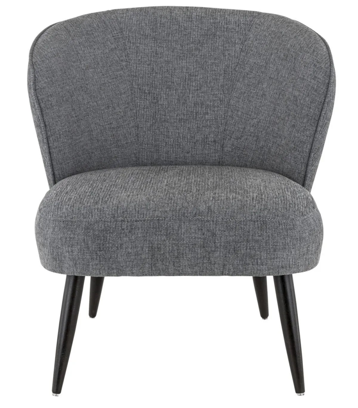 Fauteuil gris foncé 78x70x72 cm Eugenie - FLEXMOB