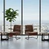 FLEXMOB Fauteuil marron 91x65x78 cm Brixton New