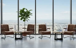 FLEXMOB Fauteuil marron 91x65x78 cm Brixton New