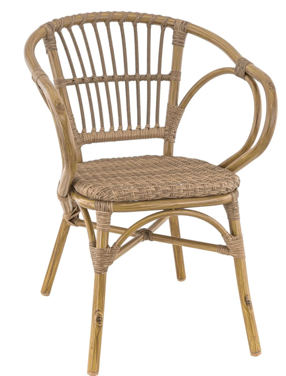 FLEXMOB Fauteuil Rotin 79x56x60 cm Metz Best