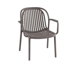 FLEXMOB Fauteuil taupe 76x65x66 cm Doha Discount