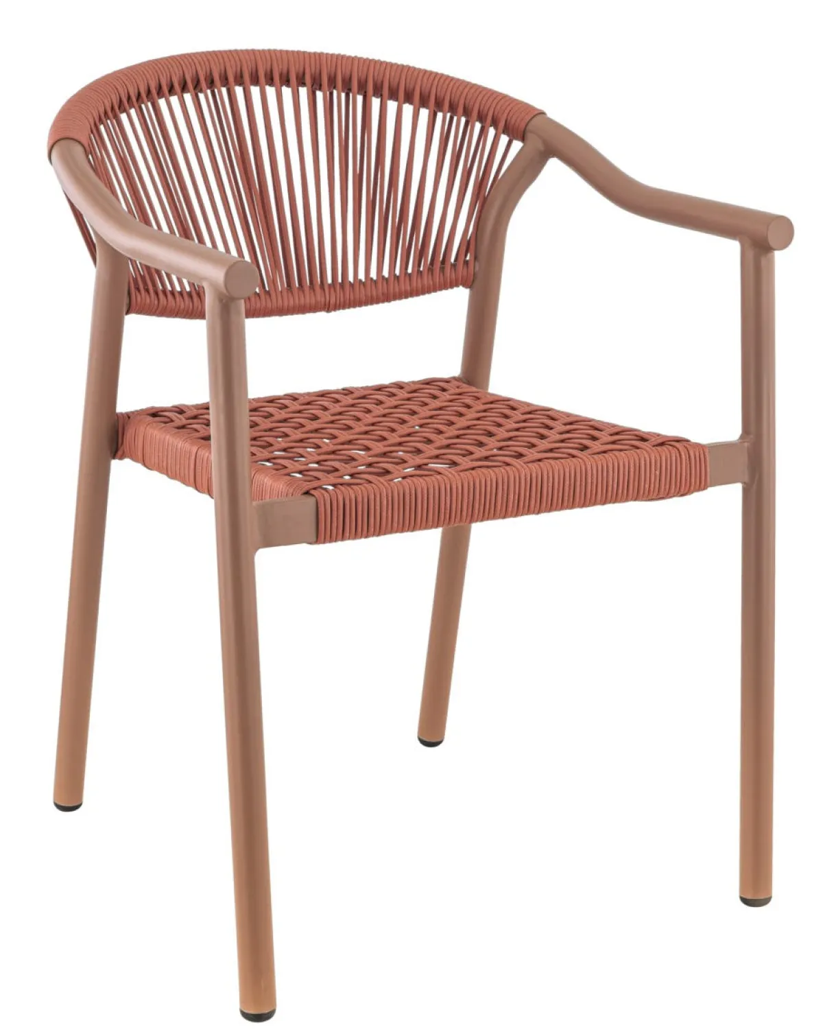 Fauteuil terracotta 76x57x61 cm Denia - FLEXMOB Best