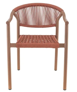Fauteuil terracotta 76x57x61 cm Denia - FLEXMOB Best