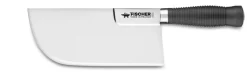 Feuille à fendre inox noir 765 g 24 cm inox plastique - FISCHER