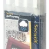 Feutres craie blanc waterproof blanc (4 pièces) - SECURIT Discount