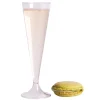Flûte polystyrène (ps) 10 cl (6 pièces) - Aucune
