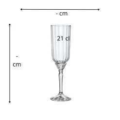 BORMIOLI ROCCO Flûte à prosecco verre 21 cl Florian New