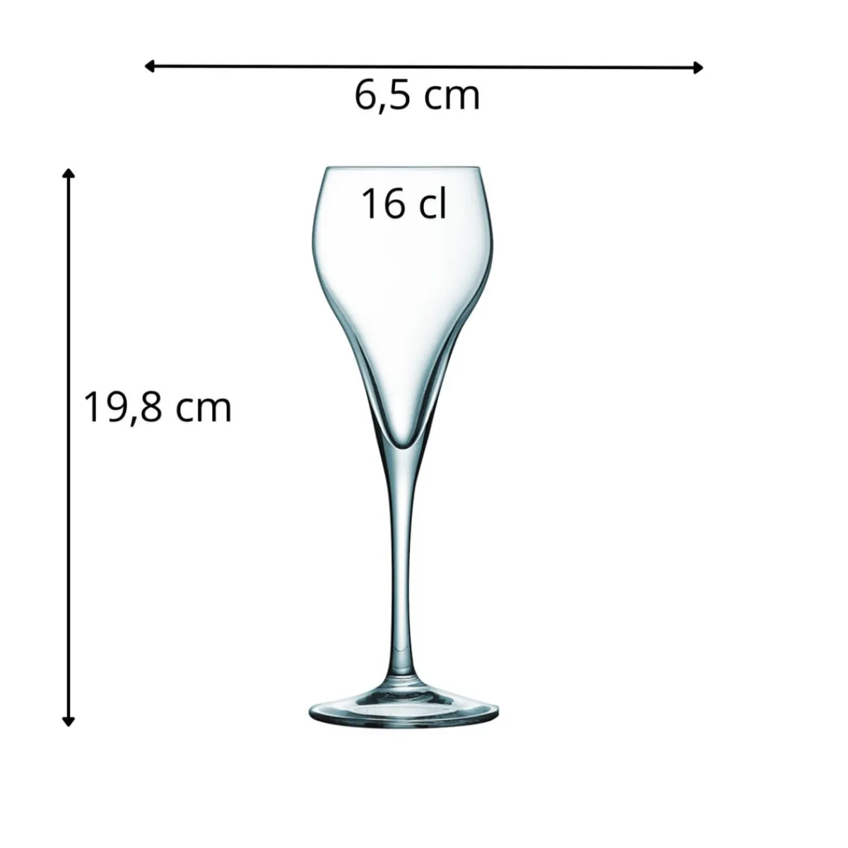 ARCOROC Flûte verre 16 cl Brio Best