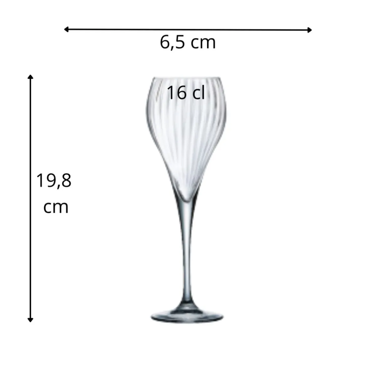 CHEF & SOMMELIER Flûte verre cristallin 16 cl Discount