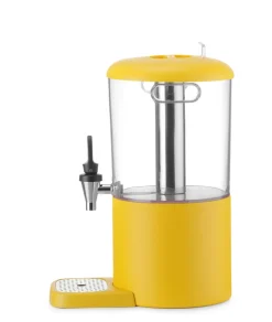 Fontaine à jus de fruit ABS jaune 32x2x43 cm 4 L Uniq - HENDI Best