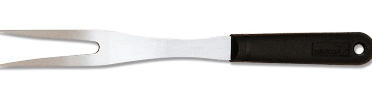 Fourchette courbe 2 dents inox 32 cm Stop Glisse - DEGLON Clearance