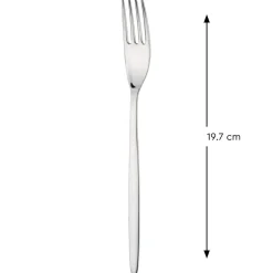Fourchette à dessert inox 18/10 19,7 cm Livio - PRO.MUNDI Discount