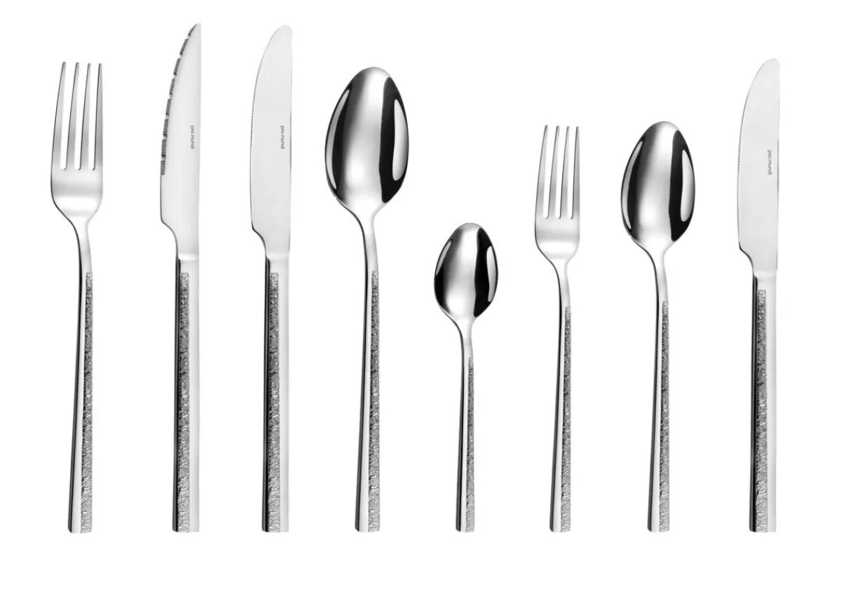 PRO.MUNDI Fourchette à dessert inox 18/0 18,1 cm Mineral Discount