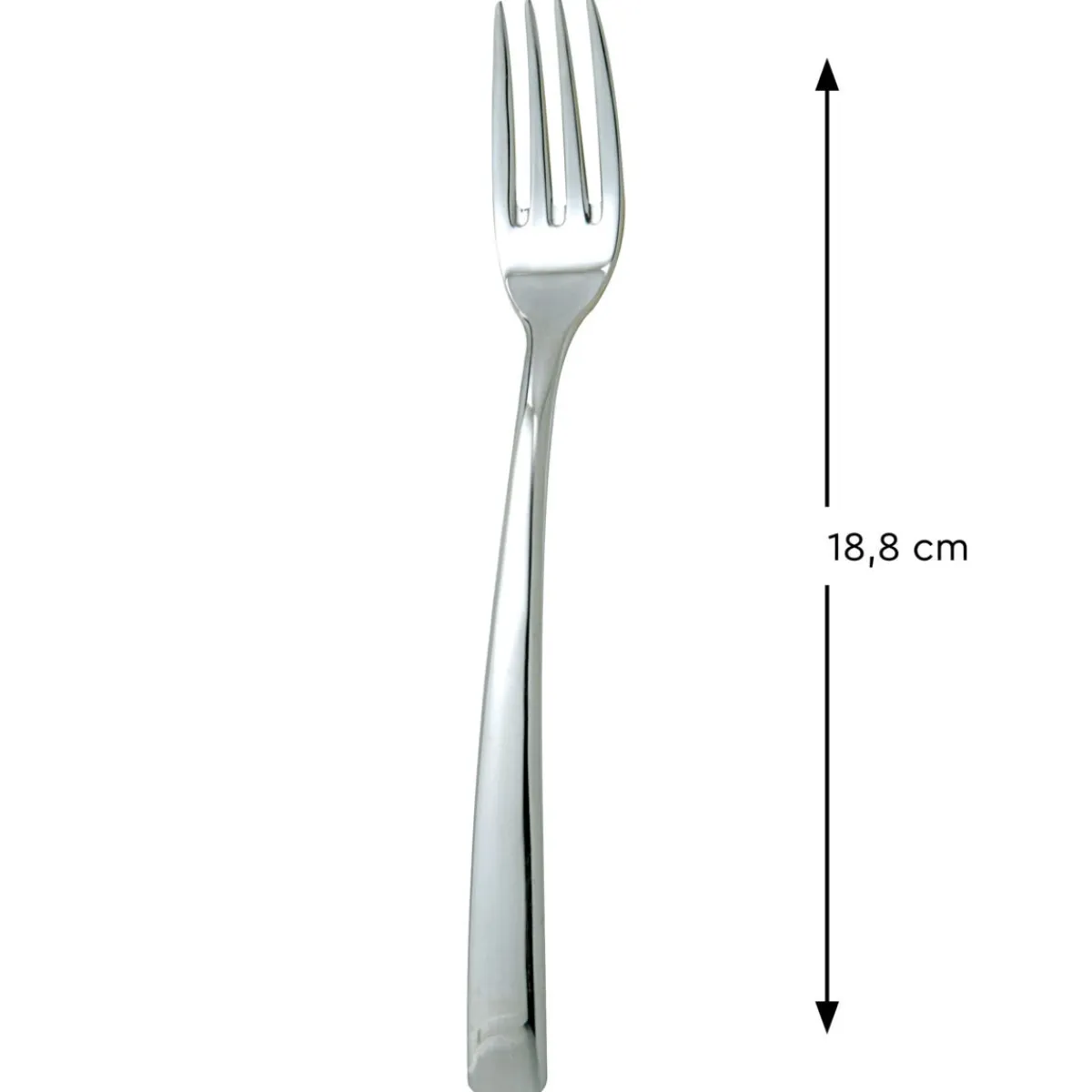 PRO.MUNDI Fourchette à dessert inox 18/0 18,8 cm Style 180 Best