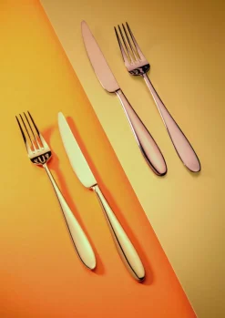 Fourchette de table cuivre inox 18/10 21,2 cm Anzo Pvd Cuivre - ETERNUM New