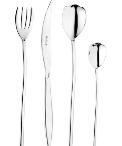 PINTINOX Fourchette de table inox 18/0 23 cm Tulipani Hot