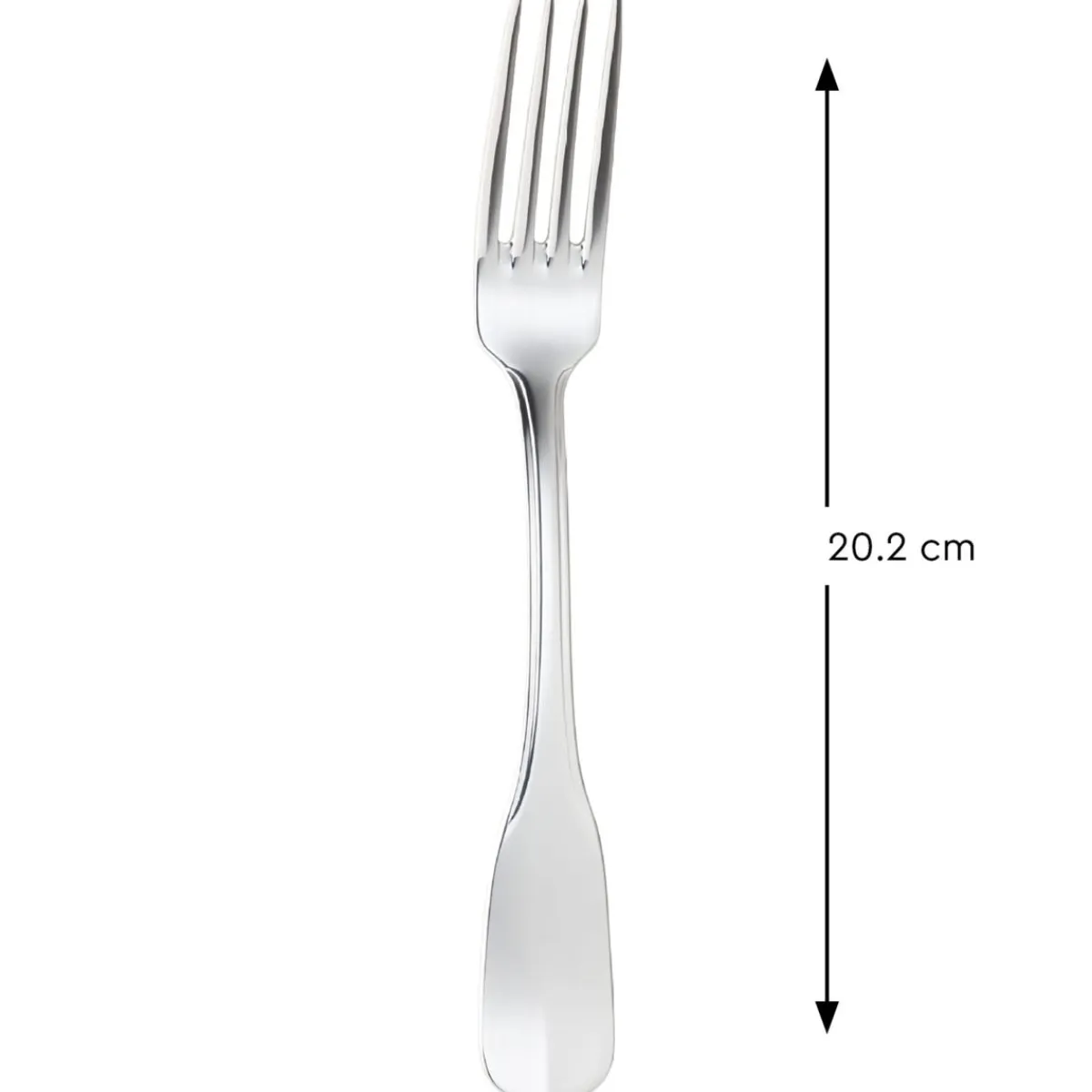 PRO.MUNDI Fourchette de table inox 18/10 20,2 cm Vieux Paris Pm Hot
