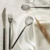 Fourchette de table noir inox 18/0 20,1 cm Aroma Pvd Noir - PRO.MUNDI Outlet