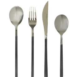 Fourchette de table noir inox 18/0 20,1 cm Aroma Pvd Noir - PRO.MUNDI Outlet